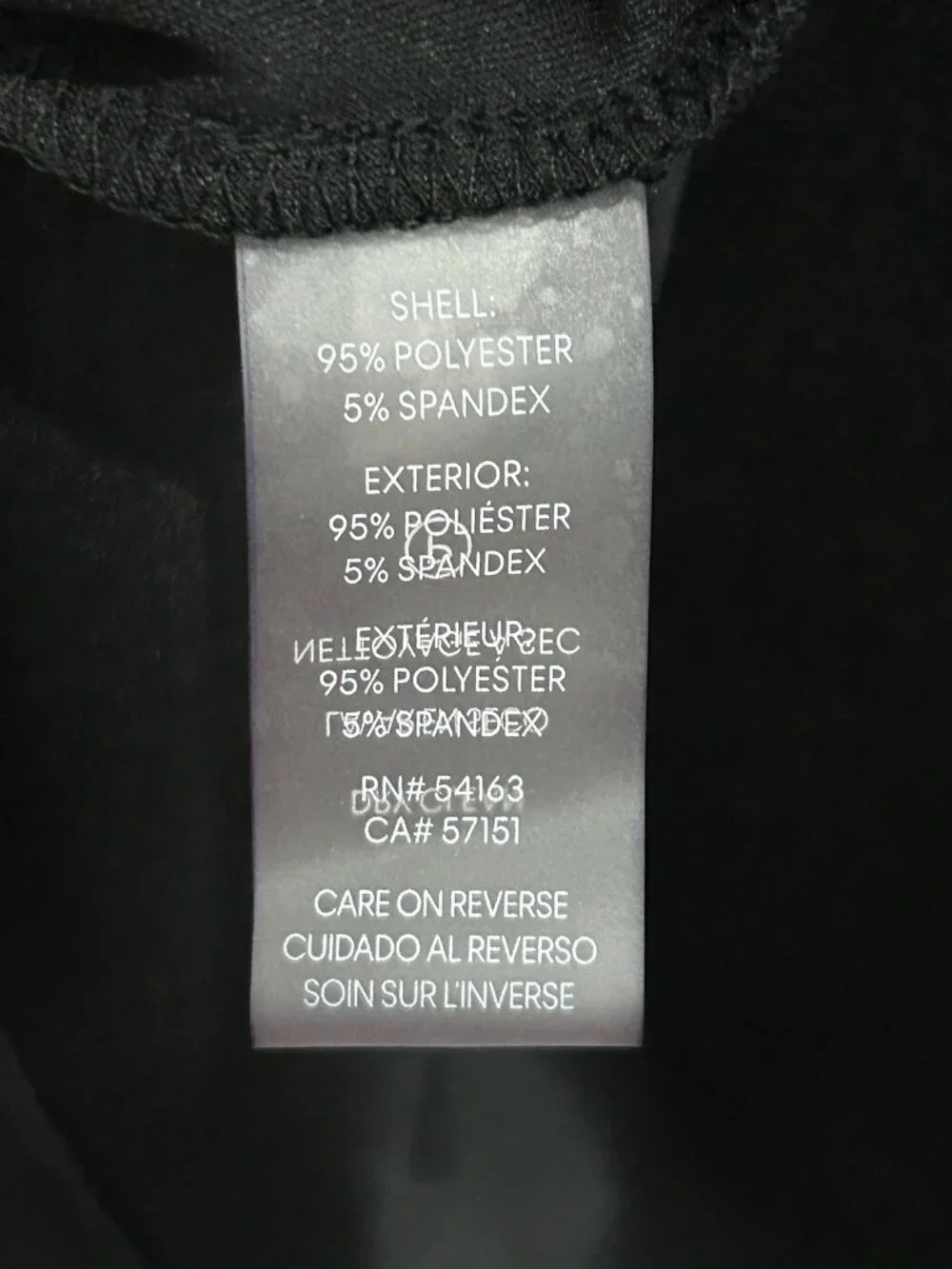 Calvin Klein Large Black Open-Front Cropped Jacket Minimalist Timeless Style